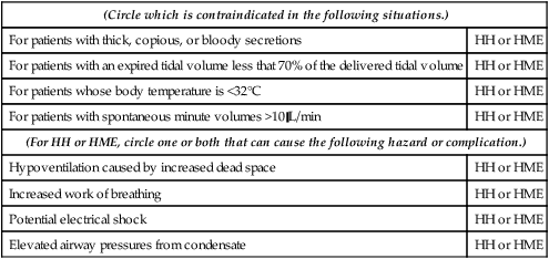 Humidity And Bland Aerosol Therapy | Thoracic Key